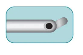 Surgistar I/A Coaxial Handpiece, Straight Shaft, 45° (Box of 10)_extra_1