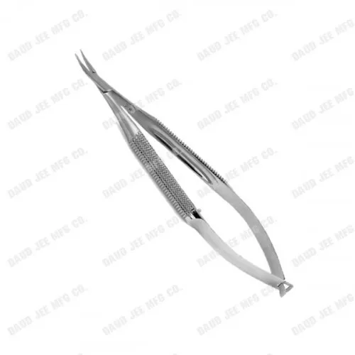 cjc_instruments_reusable_barraquer_needle_holder_curved_deli-2 CJC Instruments Reusable Barraquer Needle Holder Curved Delicate without Lock