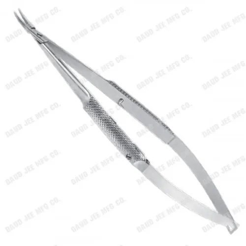 cjc_instruments_reusable_barraquer_needle_holder_curved_with CJC Instruments Reusable Barraquer Needle Holder Curved with Lock