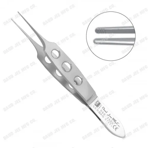 cjc_instruments_reusable_bishop_forceps_serrated_tips CJC Instruments Reusable Bishop Forceps Serrated Tips