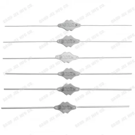 CJC Instruments Reusable Bowman Lacrimal Probe (Set of 6)