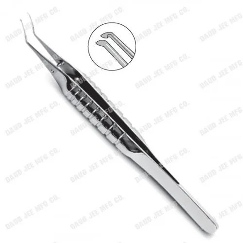 cjc_instruments_reusable_capsulorhexis_forceps_12mm_angled_s CJC Instruments Reusable Capsulorhexis Forceps 12mm Angled Sharp Tips