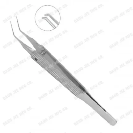CJC Instruments Reusable Capsulorhexis Forceps Round Handle Straight
