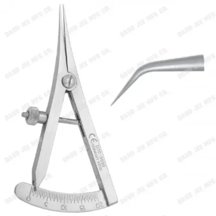 CJC Instruments Reusable Castroviejo Calliper Angled
