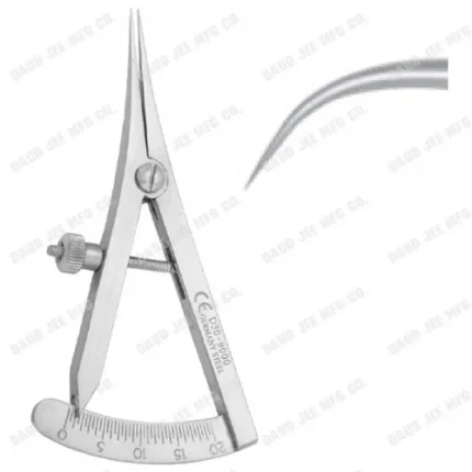 CJC Instruments Reusable Castroviejo Calliper Curved