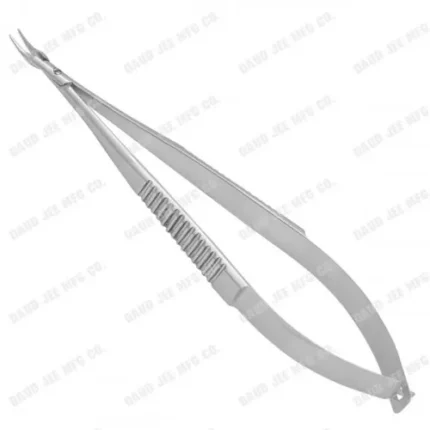 CJC Instruments Reusable Castroviejo Needle Holder Curved Delicate with Lock