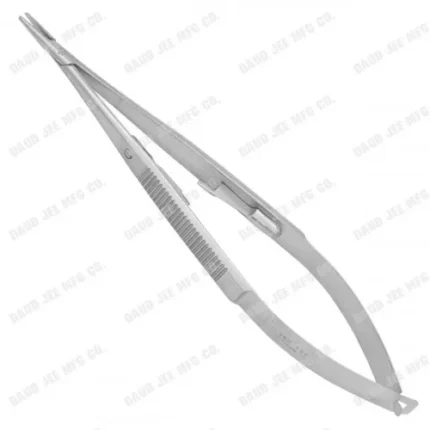 CJC Instruments Reusable Castroviejo Needle Holder Straight Delicate without Lock