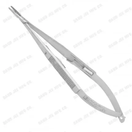 CJC Instruments Reusable Castroviejo Needle Holder Straight Lock