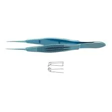 CJC Instruments Reusable Castroviejo Suturing Forceps Straight 0.12mm Titanium