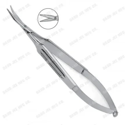 CJC Instruments Reusable Conjunctival Scissor Curved Blunt