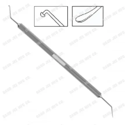 CJC Instruments Reusable Double End Mushroom / Spatula