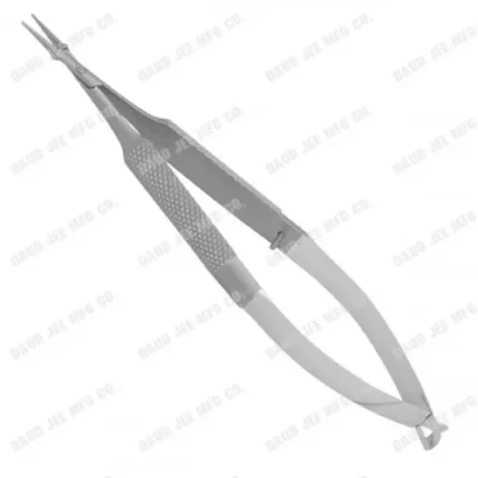 CJC Instruments Reusable Drews Needle Holder Curved Delicate with Lock