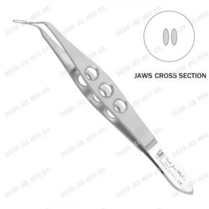 CJC Instruments Reusable Ernest-McDonald IOL Inserting Forceps