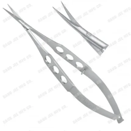 CJC Instruments Reusable Fine Stitch Scissors Curved Med