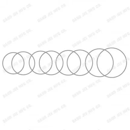 CJC Instruments Reusable Flieringa Scleral Fixation Ring Set Of 8 Sizes