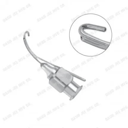 CJC Instruments Reusable Gess Irrigating-Aspirating Cannula Curved 23G Right