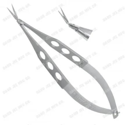 CJC Instruments Reusable Gills-Vannas Scissors Angled