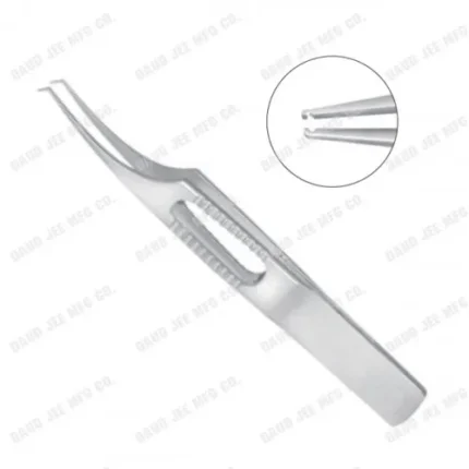 CJC Instruments Reusable Hoskin #30 Tissue Forceps Delicate Colibri Style