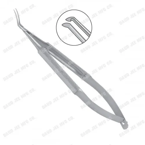 cjc_instruments_reusable_inamura_capsulorhexis_forceps_round CJC Instruments Reusable Inamura Capsulorhexis Forceps Round Handle