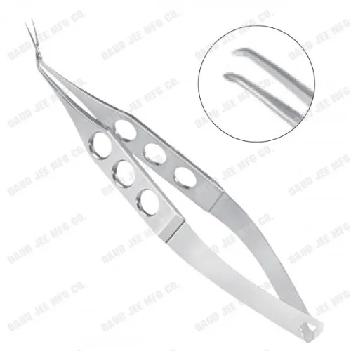 cjc_instruments_reusable_inamura_capsulorhexis_forceps_short CJC Instruments Reusable Inamura Capsulorhexis Forceps Short