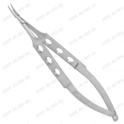 CJC Instruments Reusable Jaffe Needle Holder Curved with Lock