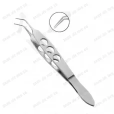 CJC Instruments Reusable Kelman McPherson Forceps Angled