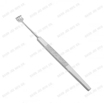 CJC Instruments Reusable Knapp Retractor 4-Prong Sharp