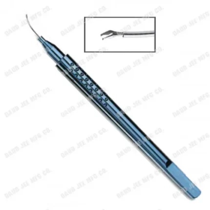 CJC Instruments Reusable Komaki Forceps 23G Titanium