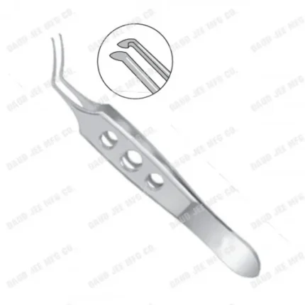 CJC Instruments Reusable Masket Capsulorhexis Forceps Long
