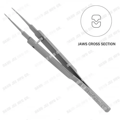 cjc_instruments_reusable_maumenee_tying_forceps_straight CJC Instruments Reusable Maumenee Tying Forceps Straight