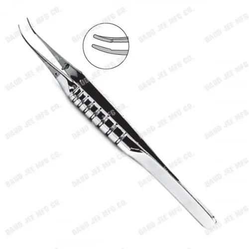 cjc_instruments_reusable_mcpherson_tying_forceps_ergonomic_h-2 CJC Instruments Reusable McPherson Tying Forceps Ergonomic Handle 7mm Curved