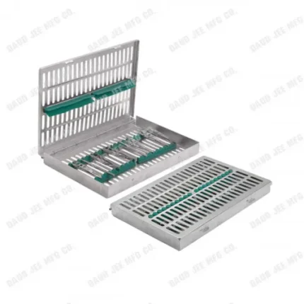 CJC Instruments Reusable Micro Instruments Tray with Silicone Fitting 15 Instruments