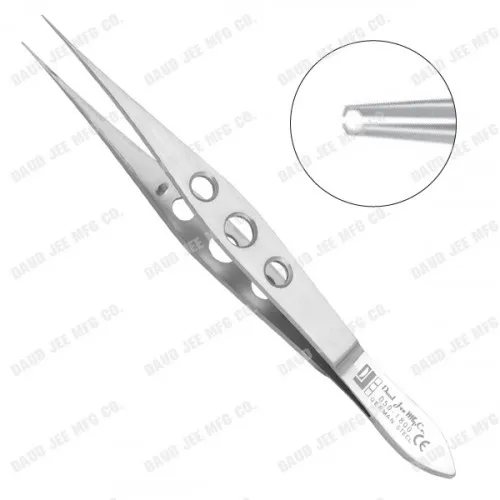 cjc_instruments_reusable_pierse_forceps_delicate_straight_0 CJC Instruments Reusable Pierse Forceps Delicate Straight 0.1mm