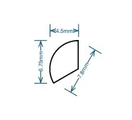 CorneaGen Irradiated Split Thickness Third Moon Cornea (4.5mm)_extra_1