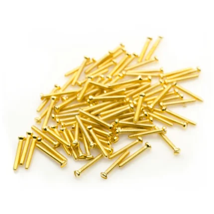 Screws 2.5mm x 1.17 x 9mm Gold - 100pack