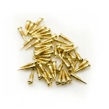Screws Gold Spring Hinge 1.4 x 3.5mm - 50 Pack