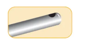 Surgistar Capsule Polisher Cannula Posterior 21G, angled 9mm, top port (Box of 10)_extra_1