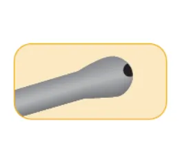 Surgistar Capsule Polisher Olive Tip 23G Capsule Polisher Cannula Curved (Box of 10)_extra_1