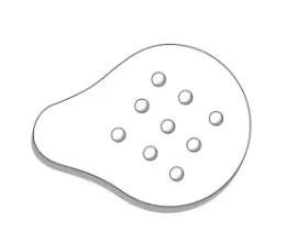 Surgistar Eye Shields Clear Sterile in Pouch (Box of 50)