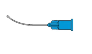 Surgistar Olive Tip (Curved) 23G Cannula (Box of 10)