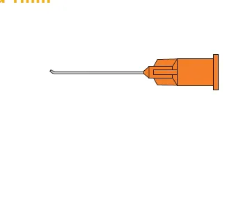 Surgistar Tapered Hydrodelineator 25G to 30G Cannula, angled 1mm (Box of 10)