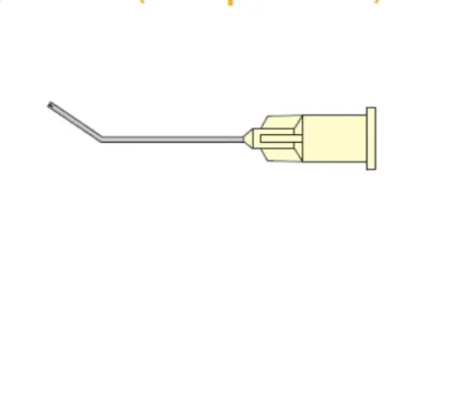Surgistar Washout [Bishop-Harmon] 19G x 8mm Cannula (Box of 10)