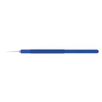 Tanito ab interno Trabeculotomy Micro-hook straight single use - blue (Box of 5)