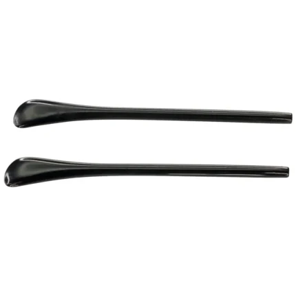 Temple Tips 1.6x60x65mm Black (5prs)