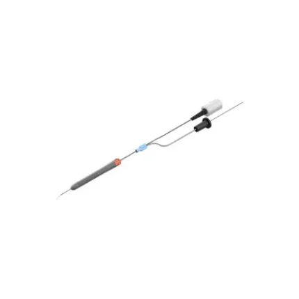 Vortex Surgical 25G Illuminated Curved Laser Probe (adapter required) (Box of 5)